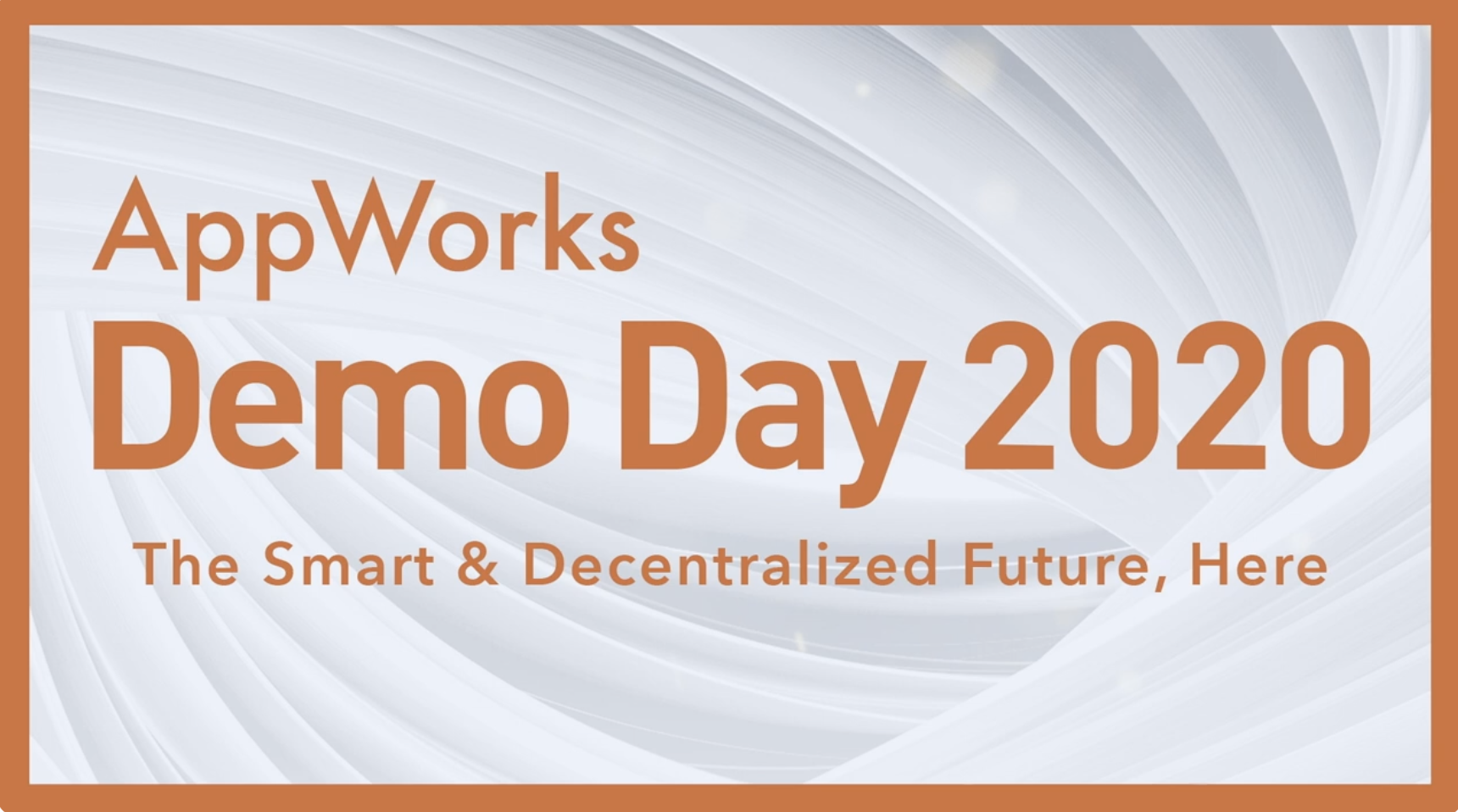 2020年｜企業論壇｜C201015A AppWorks Demo Day